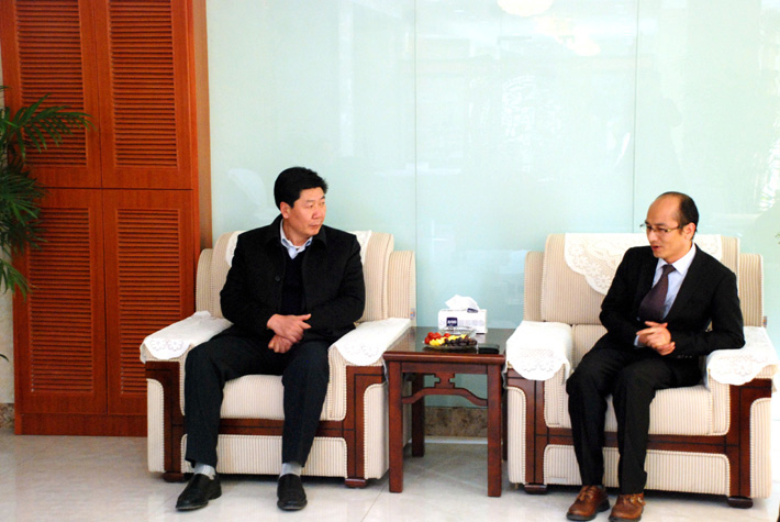 熱烈歡迎鹽城亭湖區(qū)副區(qū)長、區(qū)政協(xié)主席呂主席一行蒞臨鹽城思科進行調(diào)研指導